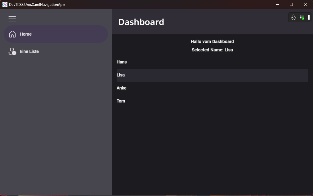 Mvux XamlNavigationApp